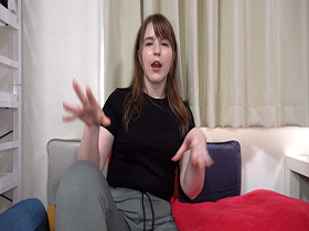 爆尻オタクfromUSA ノリがよくてスケベで最高!映画とかアニメとかたっぷり語り尽くした後、獣みたいなガチイキ交尾! サンプル動画サムネイル